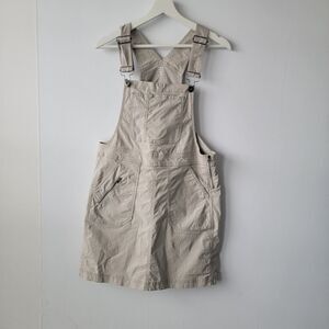 title nine womens Scout Overall Jumper Dress size S Adjustable straps pockets